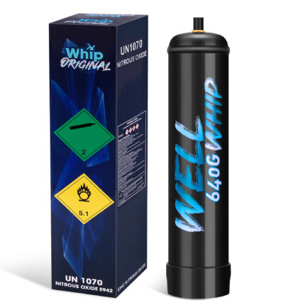 0.95L 640g Whipped Cream Chargers Nitrous Oxide N2O Tanks WellWhip
