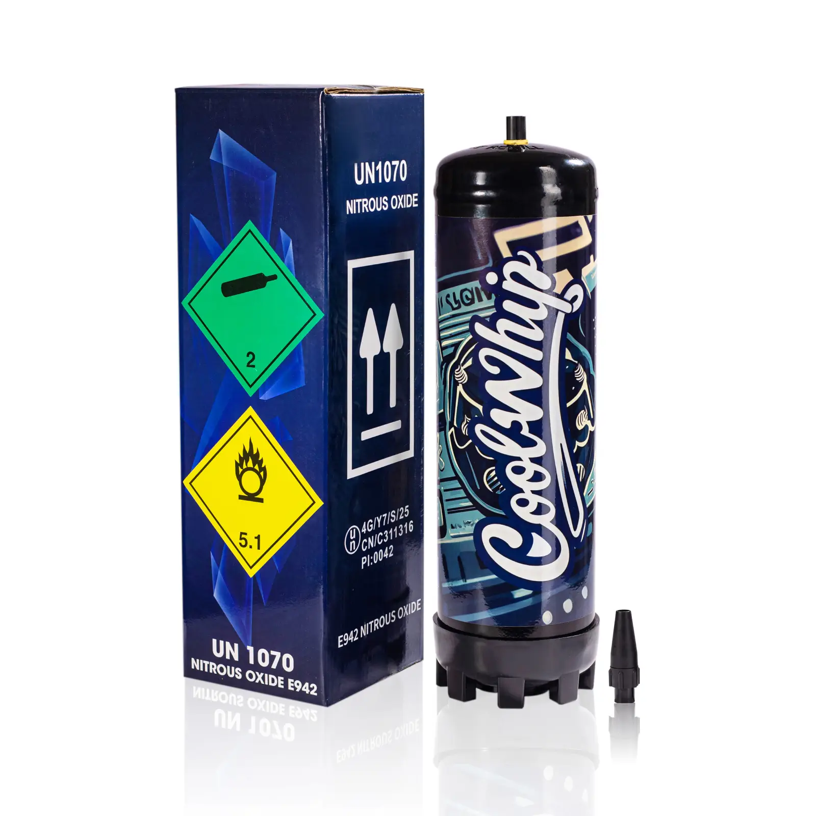 cool-2.2L3 2.2L whipped cream charger coolwhip with box